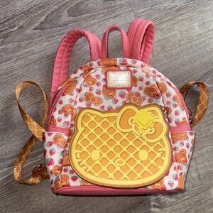 Loungefly X Sanrio Hello Kitty Breakfast Waffle Mini Backpack